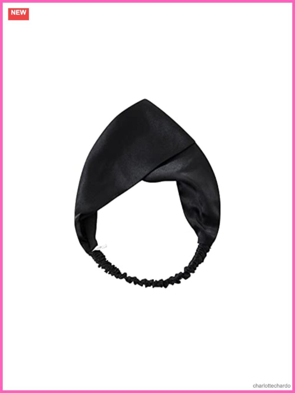 100% Mulberry Silk Headband 19 Momme Wide Stretch Sports Yoga Hair Accessory